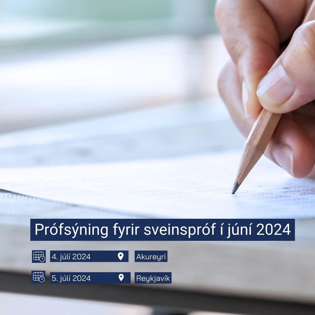 Prófsýning fyrir sveinspróf í rafvirkjun í júní 2024 📝