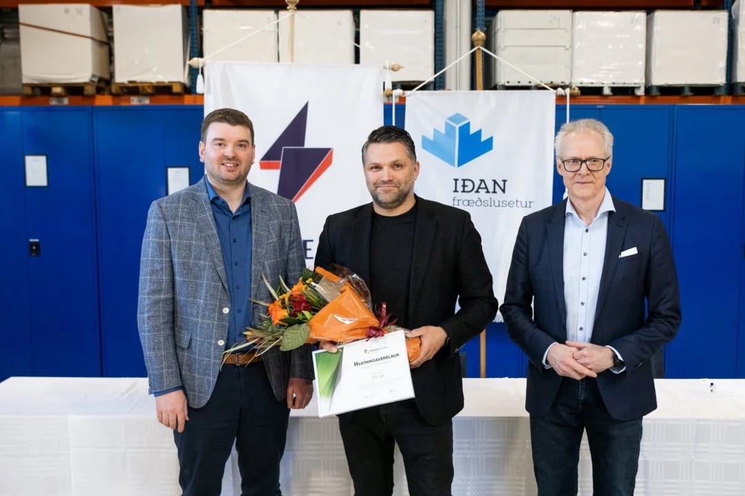 TG raf hlaut Hvatningaverðlaun Nemastofu atvinnulífsins 2022