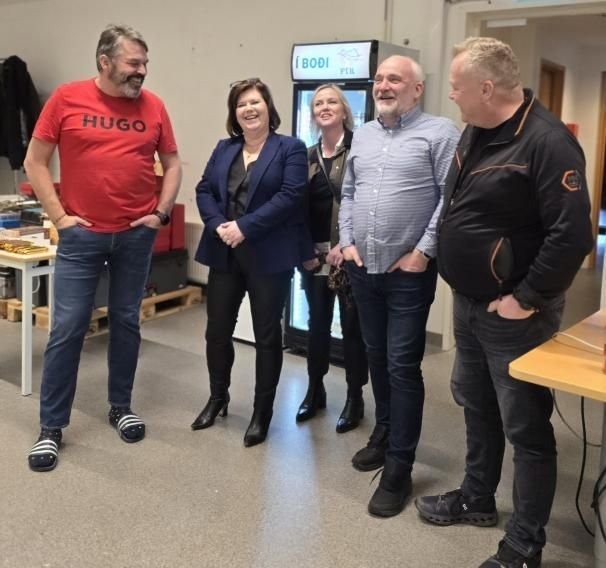 Heimsókn frá mennta- og barnamálaráðherra