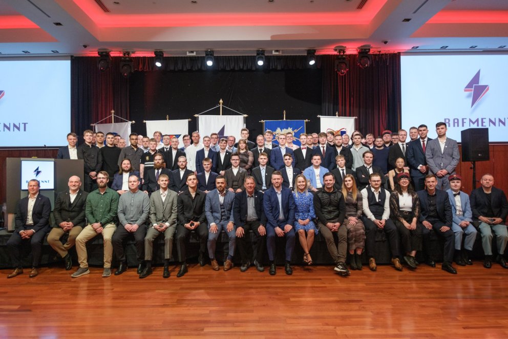 Útskrift Rafmenntar og afhending sveinsbréfa maí 2024