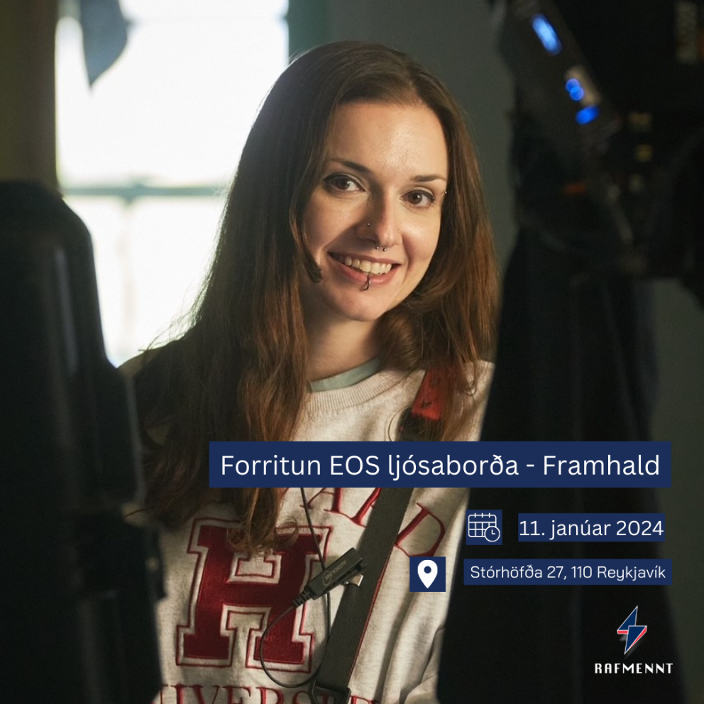 Forritun EOS ljósaborða - Framhald