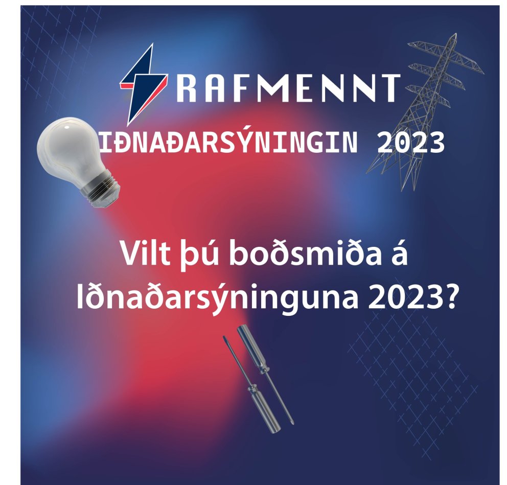 RAFMENNT býður þér á Iðnaðarsýninguna 2023