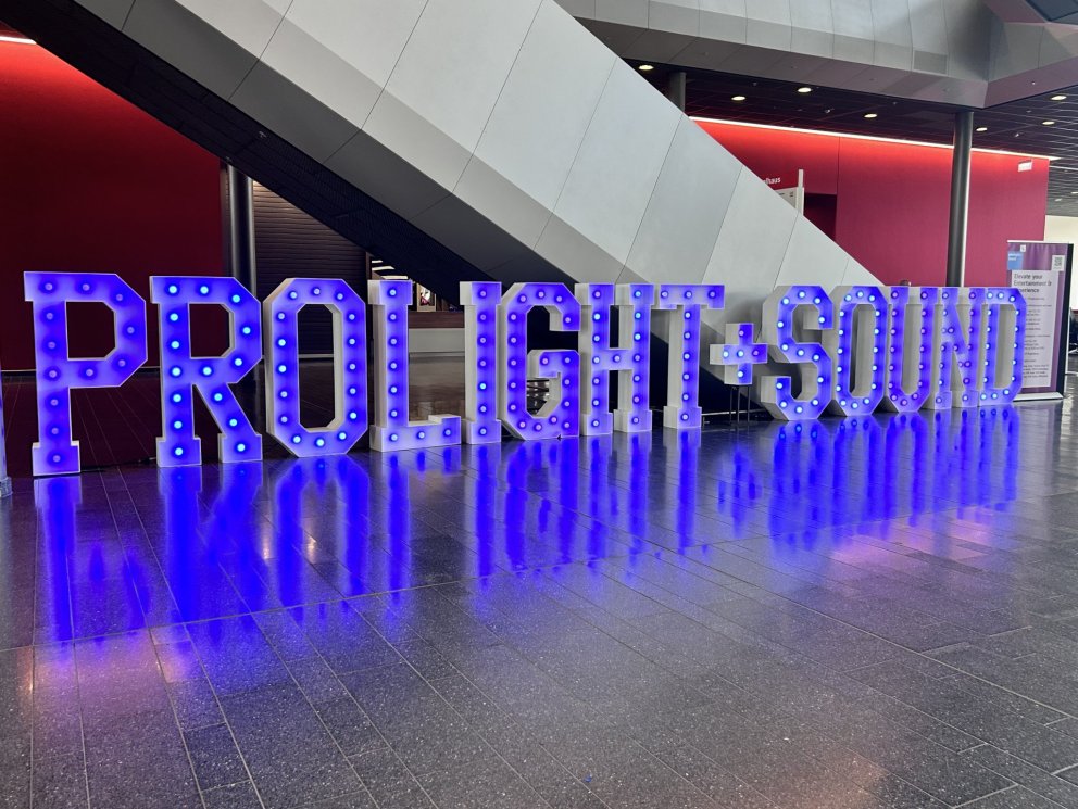 Rafmennt á Prolight and Sound í Frankfurt