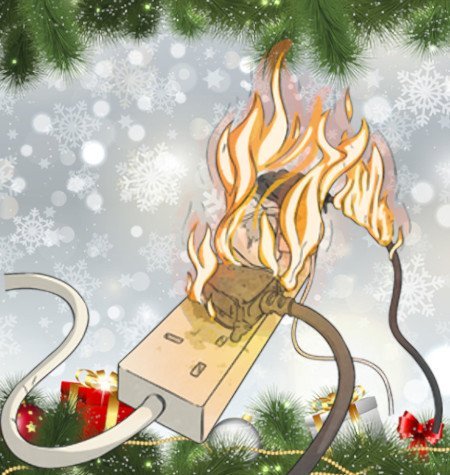 Rafmagnsöryggi um jólin