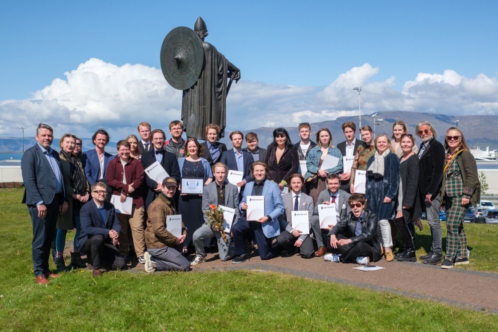 Útskrift Kvikmyndaskóla Íslands júní 2025