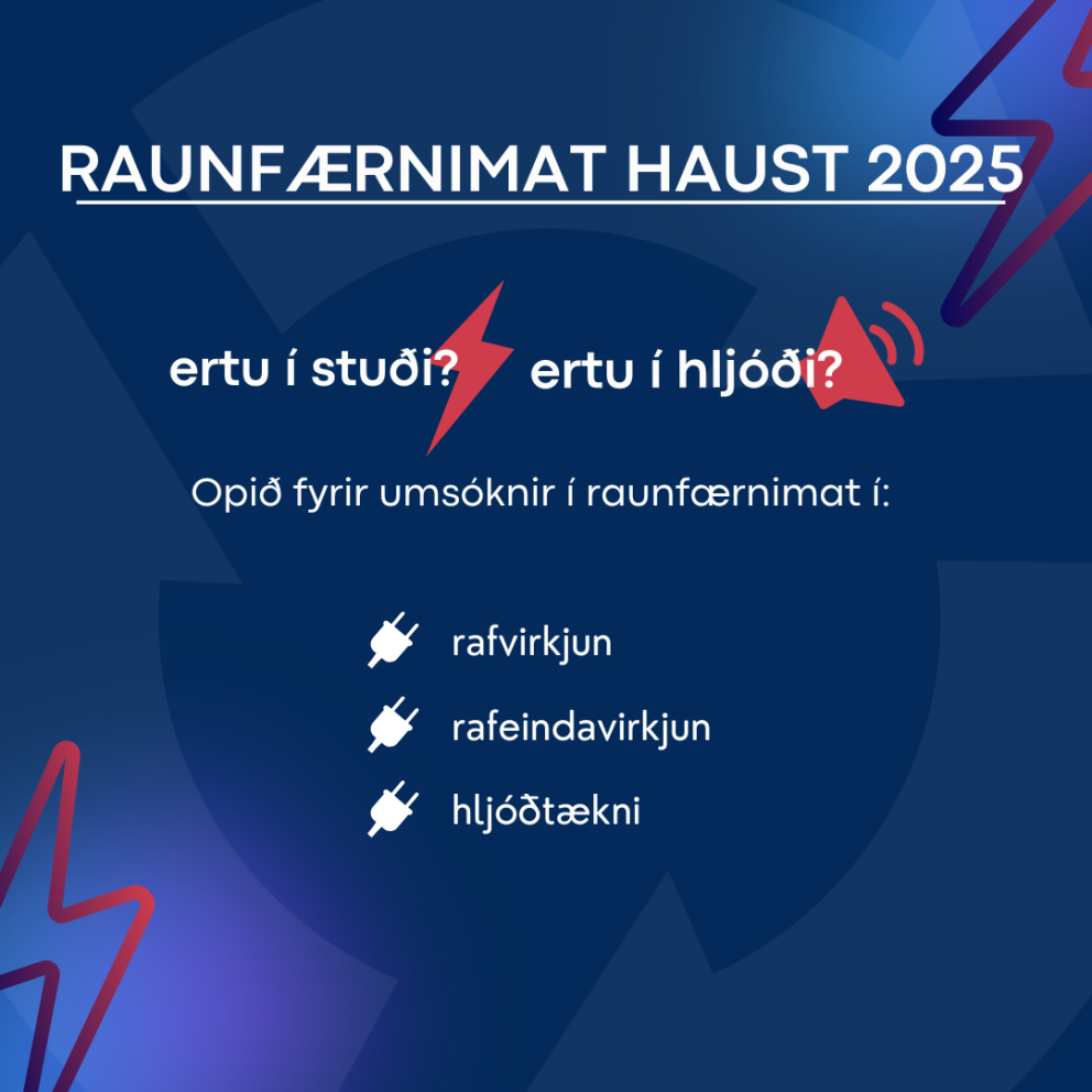 Raunfærnimat Haust 2025