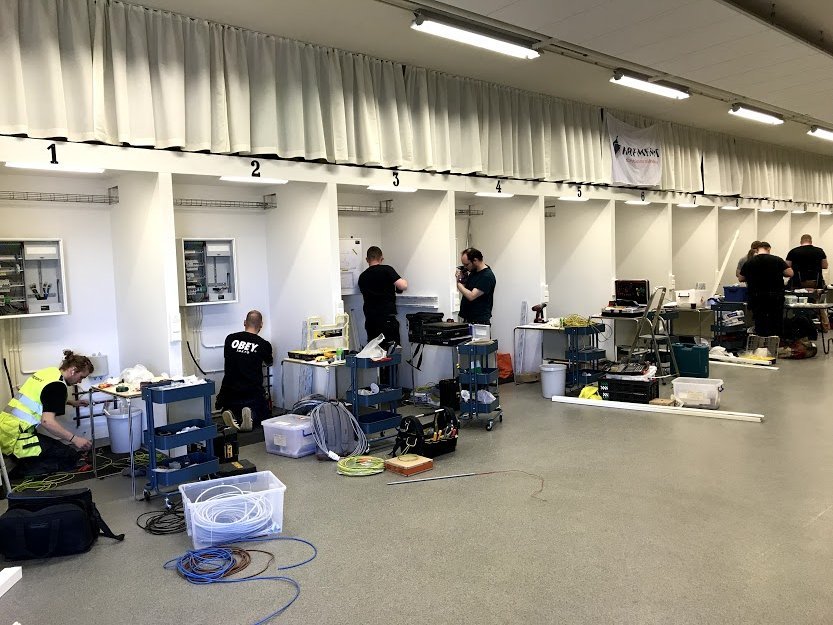 Sveinsprófin í fullum gangi