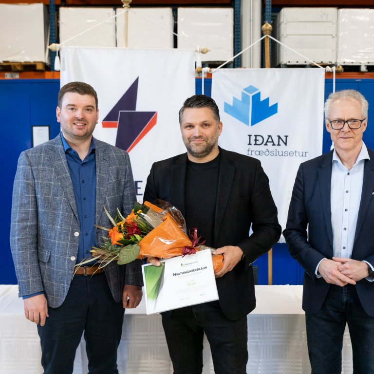 TG raf hlaut Hvatningaverðlaun Nemastofu atvinnulífsins 2022