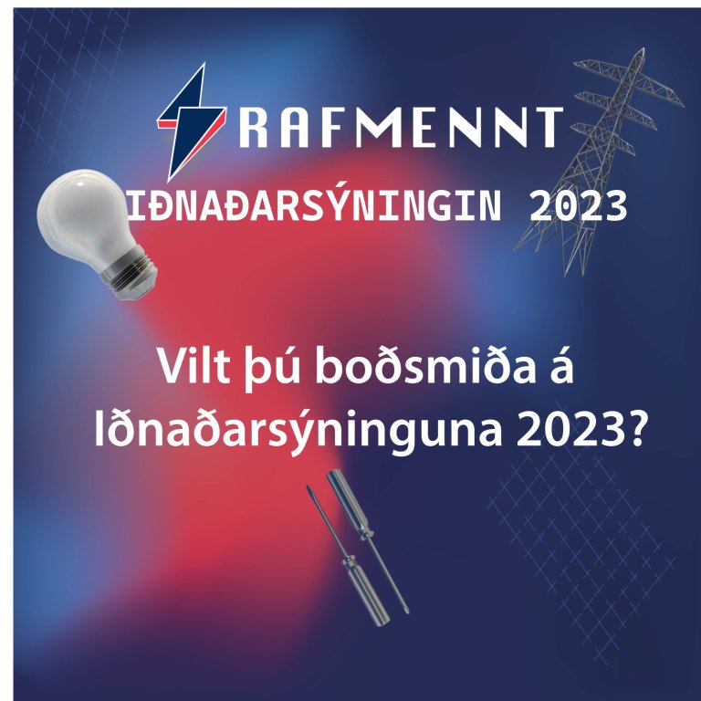 RAFMENNT býður þér á Iðnaðarsýninguna 2023