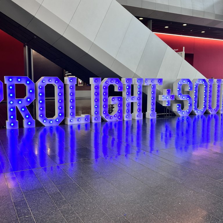 Rafmennt á Prolight and Sound í Frankfurt