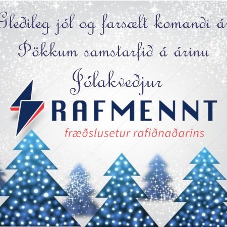 Gleðilega hátíð frá RAFMENNT