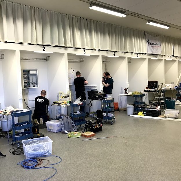 Sveinsprófin í fullum gangi